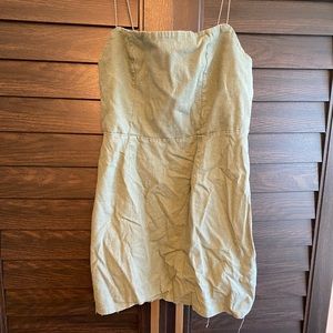 Lottie Moss green dress